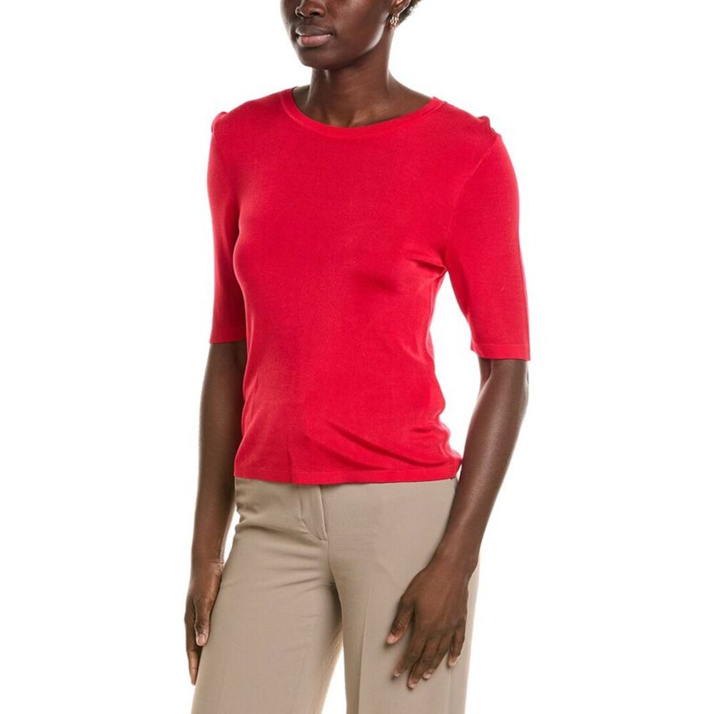 Marc Cain Womens  Knit Top, Red